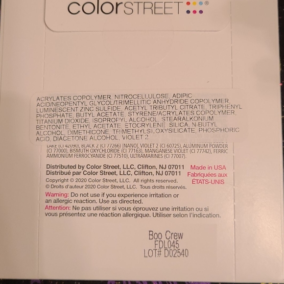 Color Street Boo Crew Glow in Dark NEW Set 👻 - Picture 3 of 5